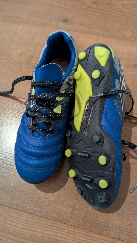 Blauwe Rugby Schoenen - Kipsta - Maat 37, Sport en Fitness, Rugby, Ophalen of Verzenden, Gebruikt, Schoenen