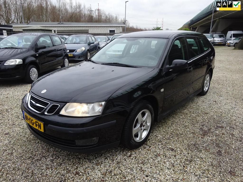 Saab 9-3 Sport Estate 1.8 Linear Business Climate en Cruise, Auto's, Saab, Stof, Gebruikt, 4 cilinders, 1796 cc