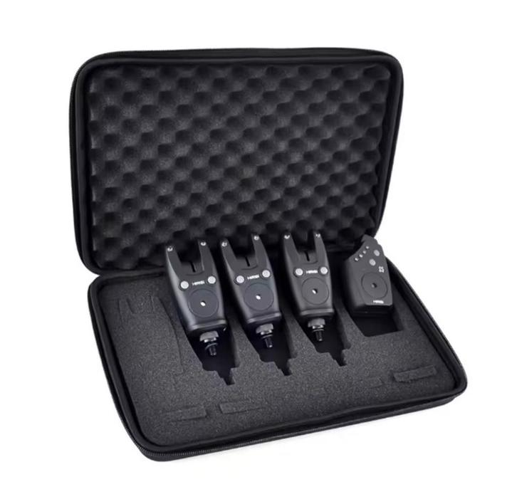 Karpervissen Beetmelders Set 3+1 met Draadloze Ontvanger, Watersport en Boten, Hengelsport | Karpervissen, Nieuw, Overige typen