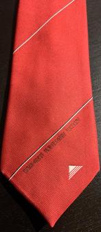 Katholieke Universiteit Brabant Tilburg stropdas rood, Ophalen of Verzenden, Nieuw, Rood