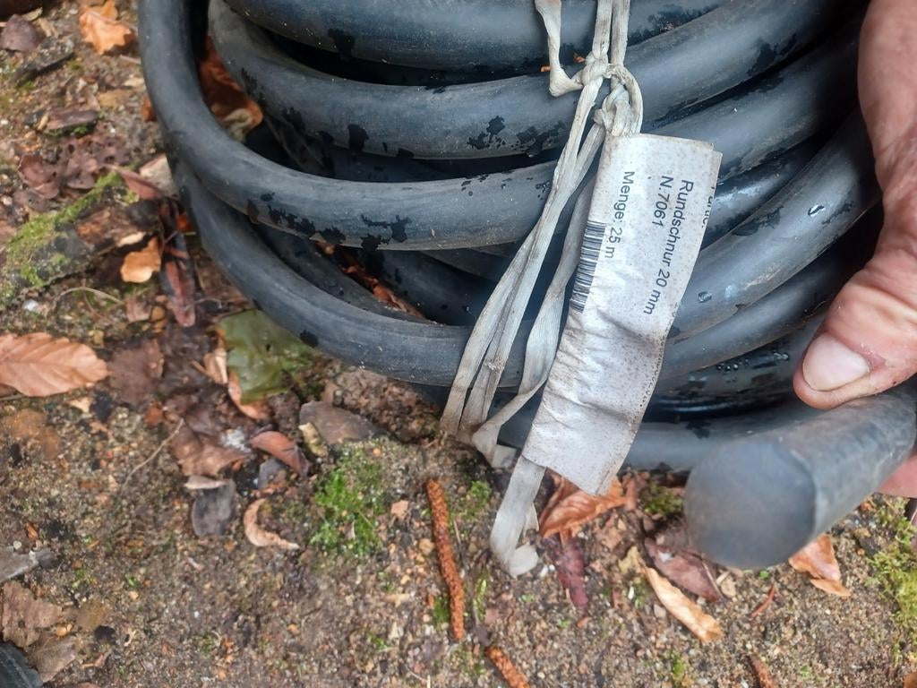 Rubber slang massief, Ophalen, Overige materialen, Minder dan 4 cm, 15 m² of meer