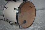 Floortom wit met binnendemper  16x15 inch  <26260385>, Gebruikt, ., Drums of Percussie, Ophalen of Verzenden