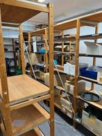 Houten magazijnstelling / legbordstelling / stelling, Ophalen