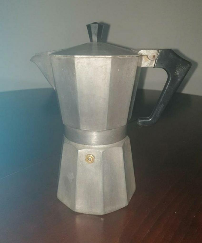 Aluminium koffie percolator - Goede staat - Amsterdam, Ophalen of Verzenden, Gebruikt