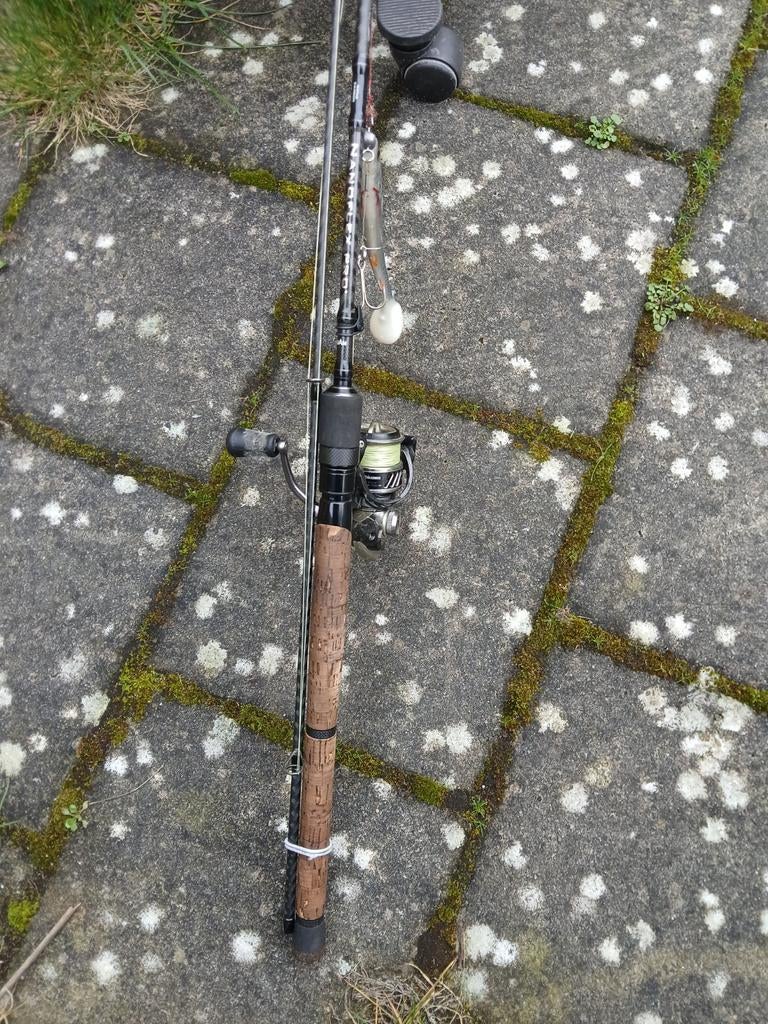 Dam nanoflex pro 210cm 14-40 gram spinhengel hengel snoek, Watersport en Boten, Ophalen of Verzenden, Gebruikt, Werphengel