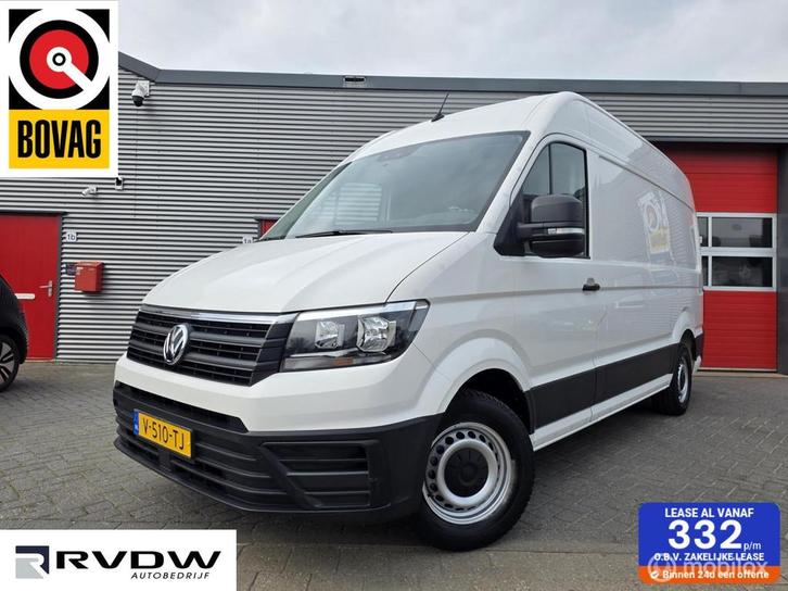 Volkswagen Crafter Bestel 35 2.0 TDI L3H3 140PK✅standkache, Auto's, Bestelauto's, Bedrijf, Te koop, ABS, Airbags, Airconditioning