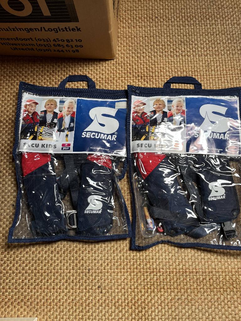 Secumar 150 N reddingsvesten, Watersport en Boten, Watersportkleding, Ophalen, Kind, Secumar, Zo goed als nieuw