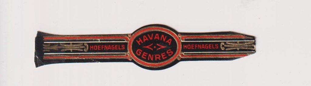 sigarenbanden - HOEFNAGELS, Ophalen of Verzenden, Zo goed als nieuw, Sigarenbandjes