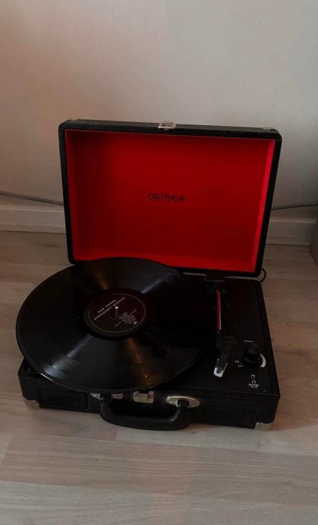 Denver platenspeler met aux en line out, Audio, Tv en Foto, Platenspelers, Ophalen, Zo goed als nieuw, Overige merken