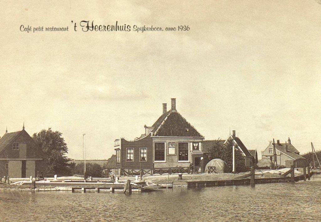 Spijkerboor (NH) Café petit Rest. 't Heerenhuis., Verzenden, 1960 tot 1980, Ongelopen, Noord-Holland