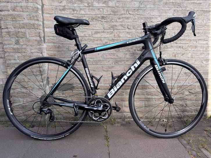Bianchi Intrepida Carbon racefiets - Shimano 105 - 51cm, Fietsen en Brommers, Fietsen | Racefietsen, Gebruikt, Dames, Overige merken