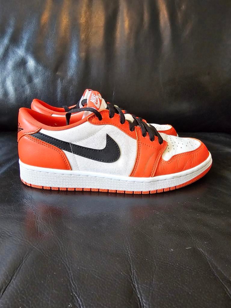 Nike Jordan 1 low starfish Koningsdag tip, Overige kleuren, Ophalen of Verzenden, Zo goed als nieuw, Nike Air Jordan