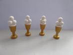 nr. 0125, 4 ijsjes in bekers., Ophalen of Verzenden, Zo goed als nieuw, Complete set, Lego