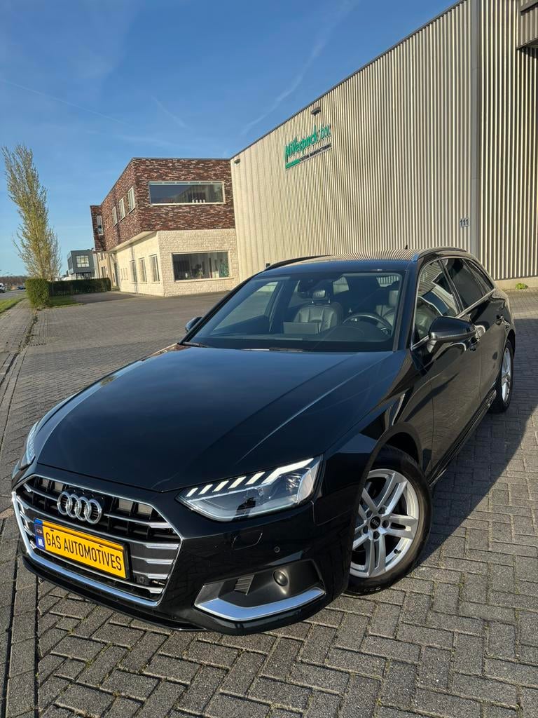 Audi A4 Avant 35 TFSI S edition 2021, Auto's, Audi, 4 cilinders, A4, Zwart, Stationwagon