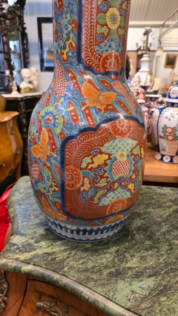 Zeer Grote 18e Eeuwse Chinese Vaas, Gemerkt, Ophalen