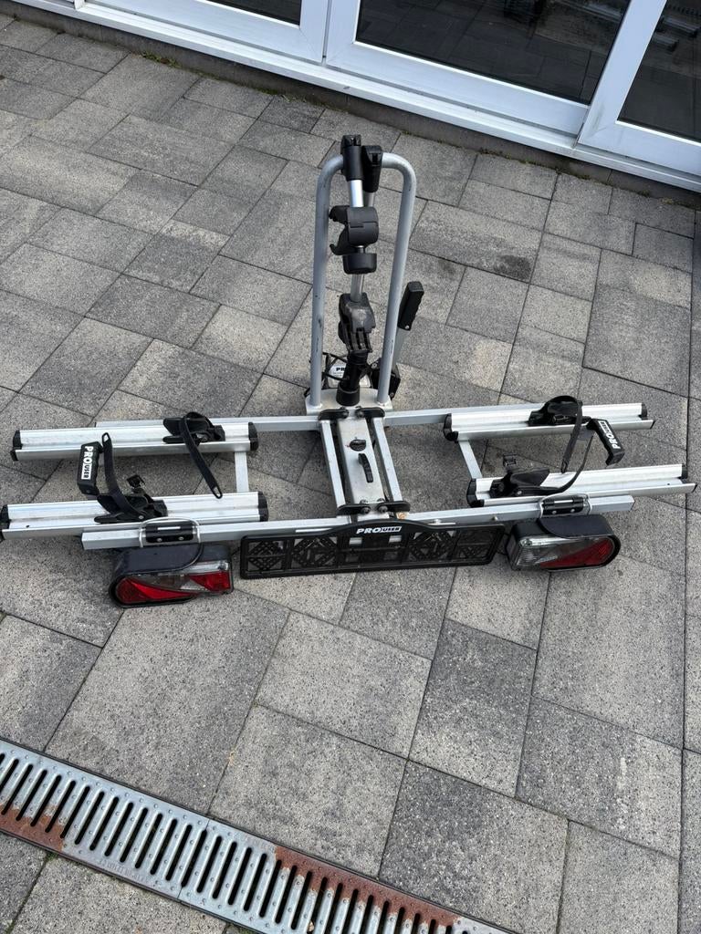 Gebruikte fietsendrager voor twee fietsen, Ophalen of Verzenden, 2 fietsen, Gebruikt, Trekhaakdrager