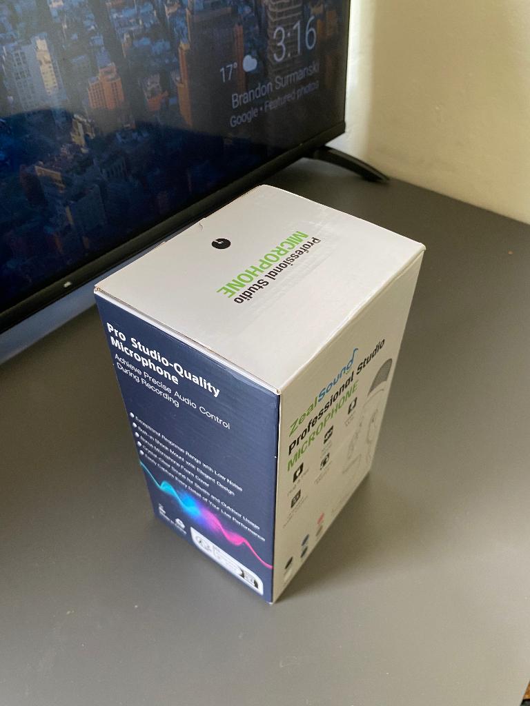 ZealSound K66 USB Microfoon Compleet, Niuew, Muziek en Instrumenten, Microfoons, Ophalen, Nieuw, Studiomicrofoon