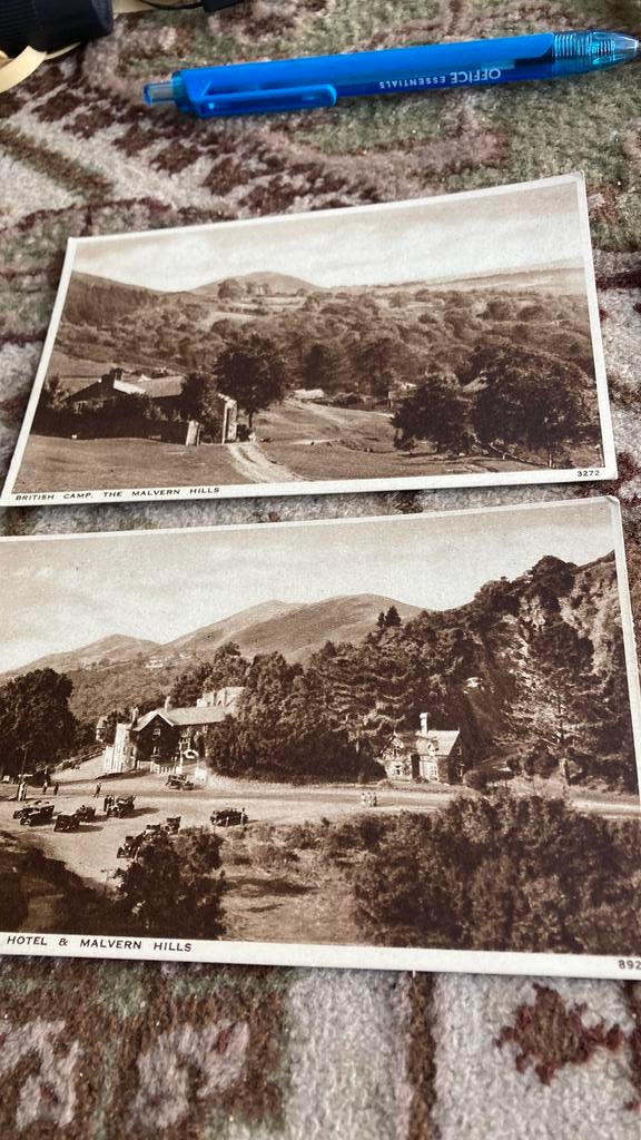 Fotoansichtkaarten .Camp  the Malvern Hills, Verzamelen, Ophalen of Verzenden