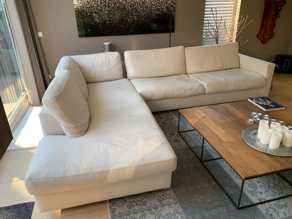 Linteloo Fabio hoekbank, Ophalen, Gebruikt, Stof, Modern