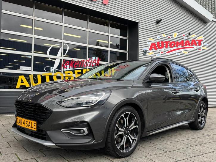 Ford Focus 1.0 EcoBoost Titanium X - Automaat I Navigatie I, Auto's, Ford, Bedrijf, Te koop, Focus, ABS, Achteruitrijcamera, Airbags