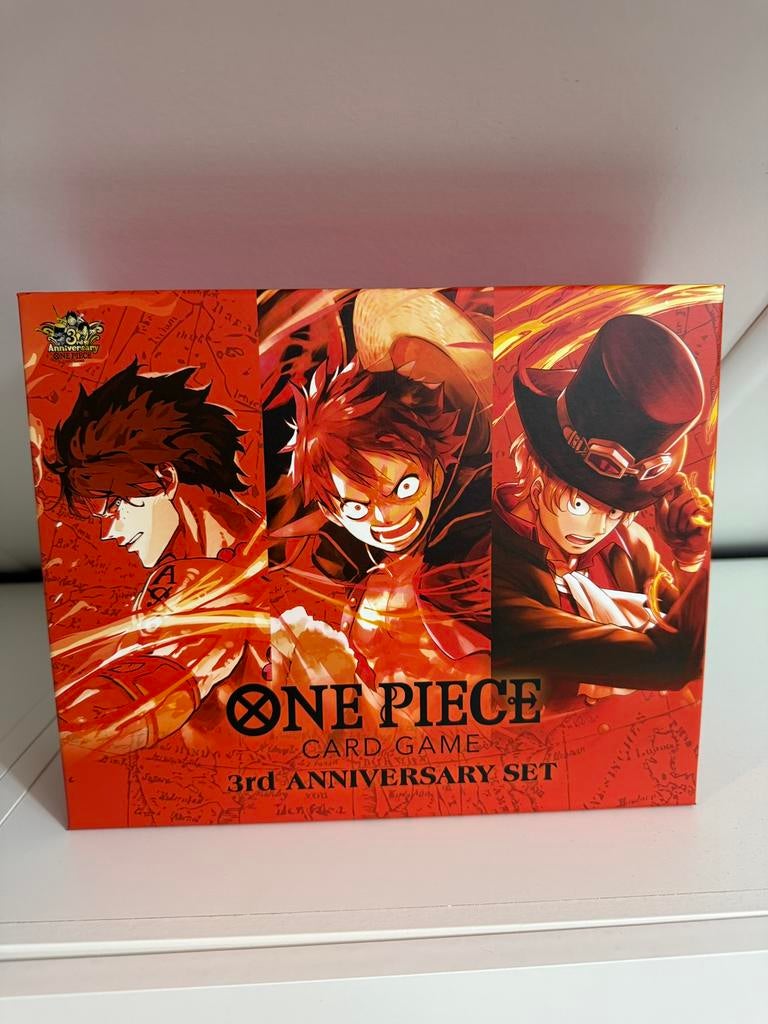 One Piece 3rd japanese anniversary set English, Ophalen of Verzenden, Nieuw