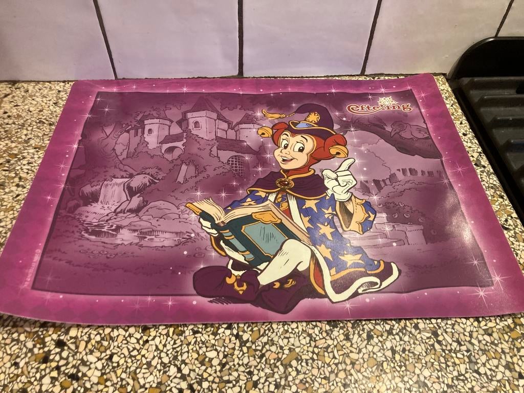 Efteling placemat, Ophalen of Verzenden, Zo goed als nieuw