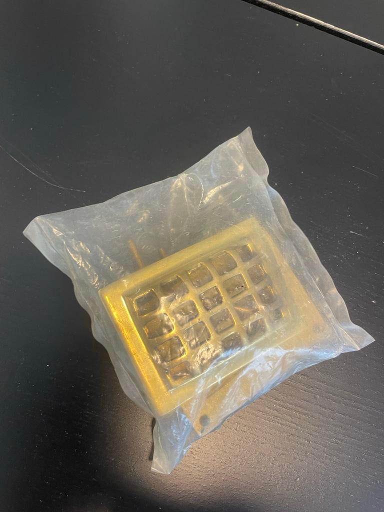 Deurspion kijkvenster messing gepolijst, Ophalen of Verzenden, Nieuw