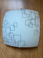 Massive plafond lamp, Huis en Inrichting, Ophalen, Gebruikt, Glas