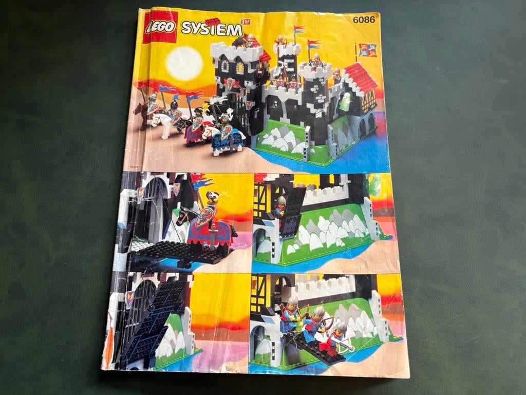 Lego castle instructie boekje 6086, Verzenden, Lego, Lego, Lego