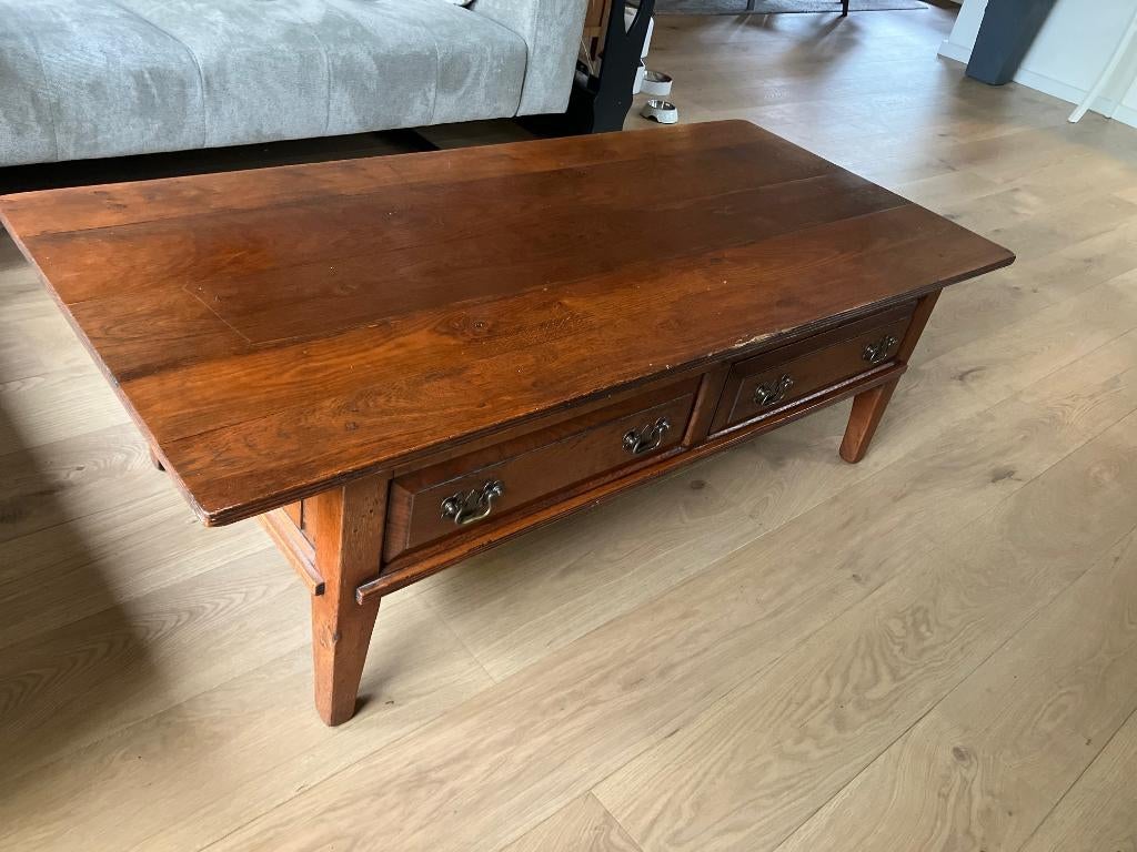 salontafel, Ophalen, Kersenhout, 100 tot 150 cm, Klassiek