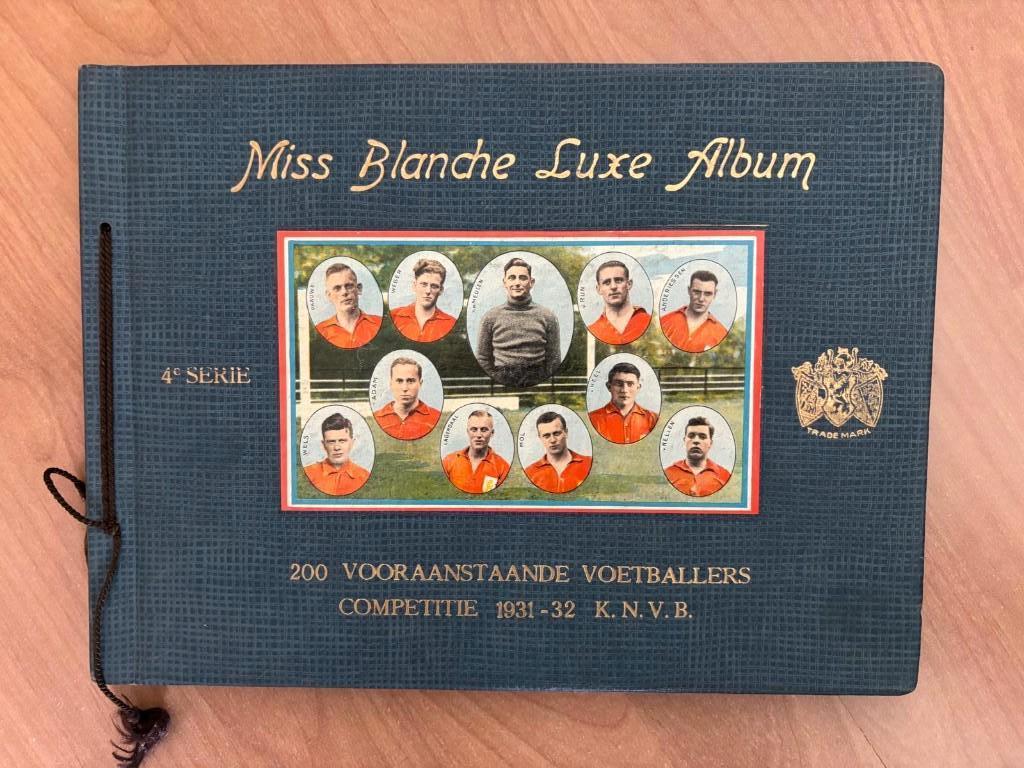 Miss Blanche Luxe Album 4e serie 1931 1932 KNVB, Verzamelen, Ophalen of Verzenden, Gebruikt, Overige binnenlandse clubs, Poster, Plaatje of Sticker