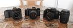 Canon 3x Analoog Camera CanonT50 en EOS 5000, Ophalen of Verzenden, Gebruikt, Spiegelreflex, Canon