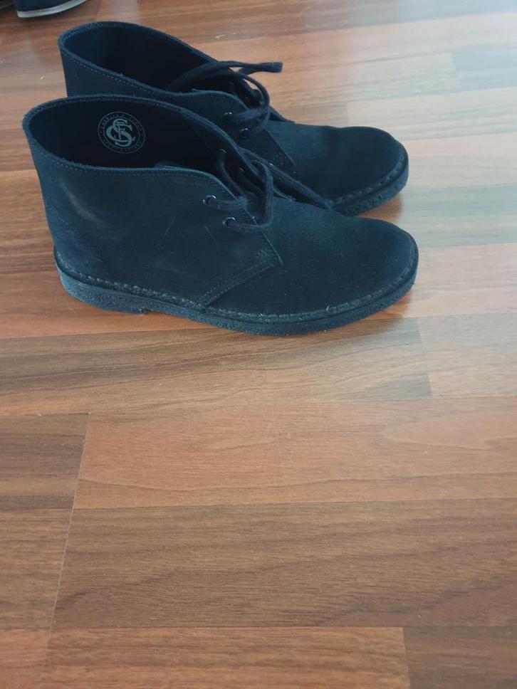 Zwarte suède Clarks Desert Boots, Kleding | Dames, Schoenen, Gedragen, Lage of Enkellaarzen, Zwart, Ophalen of Verzenden