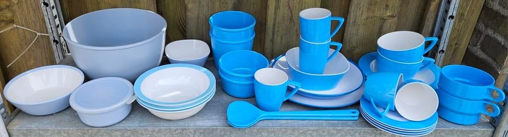 Mepal blauw servies delen vanaf 1.50/stuk, Ophalen of Verzenden