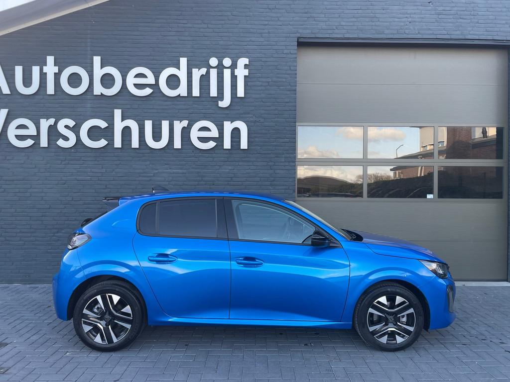 Peugeot 208 HYBRID 110 E-DCS6 ALLURE automaat adaptieve crui, Gebruikt, 1199 cc, Blauw, Hybride Elektrisch/Benzine