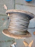 Staalkabel 3 mm doorsnee nog veel meters op de rol., Ophalen of Verzenden, Nieuw