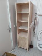 Houten badkamer meubel  met rotan deur, Minder dan 50 cm, Met deur(en), Modern, Scandinavisch, Ophalen of Verzenden