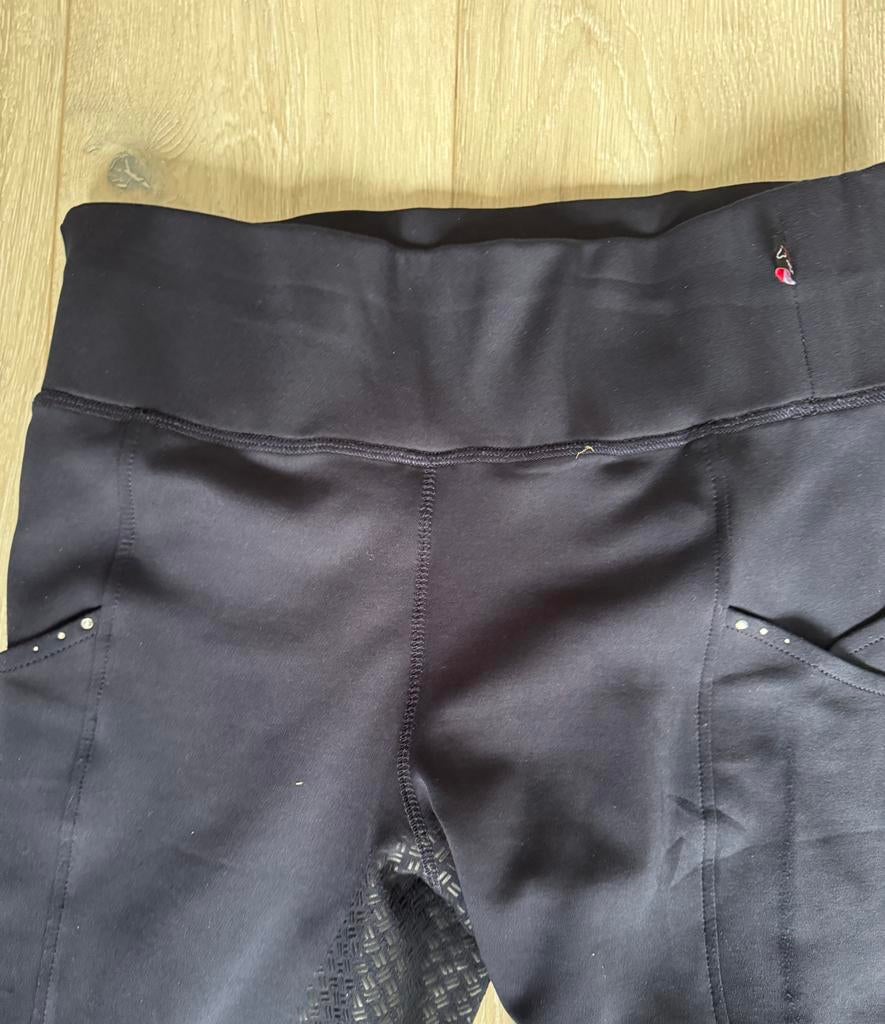 Winter rijlegging HKM 44/46 navy, Dieren en Toebehoren, Paardrijkleding, Ophalen of Verzenden, Zo goed als nieuw, Dressuur, Onderkleding