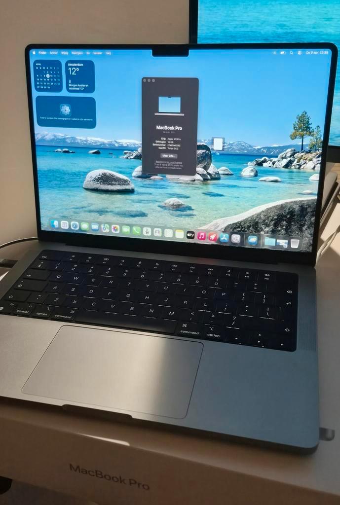 Apple MacBook Pro 14" (2021)| M1 Pro | 16GB RAM | 512GB SSD, Computers en Software, Apple Macbooks, Zo goed als nieuw, MacBook Pro