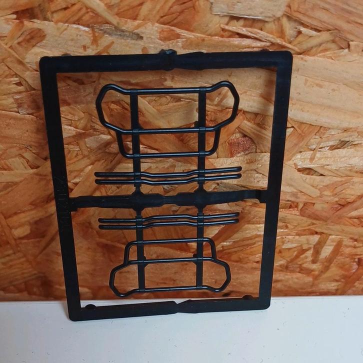 Herpa setje met 2 zwarte bullbars voor Scania, Hobby en Vrije tijd, Modelauto's | 1:87, Nieuw, Bus of Vrachtwagen, Herpa, Ophalen of Verzenden