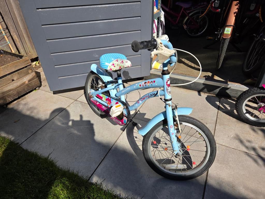 Apollo Cherrylane kinderfiets 16 inch met 2 handremmen, Fietsen en Brommers, Ophalen