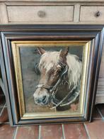 Realistisch schilderij paardenkop van Leon Engelen, Ophalen of Verzenden