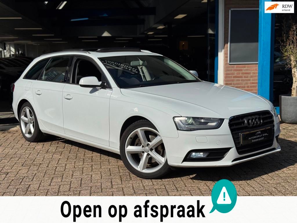 Audi A4 Avant 2.0 TDI Pro Line S 2014 AUT NAVI PANO EXPORT, Auto's, Audi, Euro 5, Gebruikt, Zwart, 4 cilinders