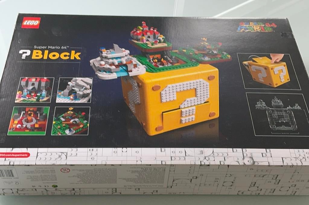 LEGO Super Mario 64 Vraagtekenblok - 71395, Ophalen of Verzenden, Zo goed als nieuw