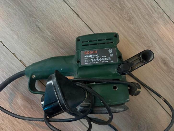 Bosch PEX 125 AE Excentrische Schuurmachine 250W, Doe-het-zelf en Verbouw, Gereedschap | Schuurmachines, Gebruikt, Excentrische schuurmachine