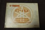 Yamaha FS1 DX 1976 service manual werkplaatsboek anleitung, Ophalen of Verzenden, Nieuw