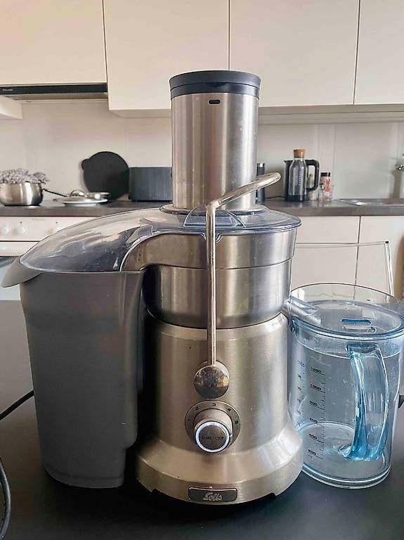 Solis sapcentrifuge / juicer, Ophalen of Verzenden, Zo goed als nieuw, Elektrisch, Sapcentrifuge