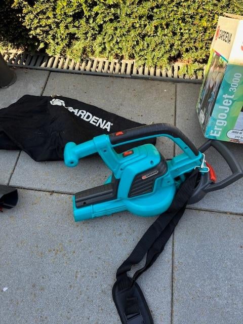 bladblazer, Ophalen, Gebruikt, Met opvangzak, Handgedragen