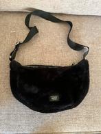 Wouf banana crossbody bag zwart bont, Ophalen of Verzenden, Zo goed als nieuw, Zwart