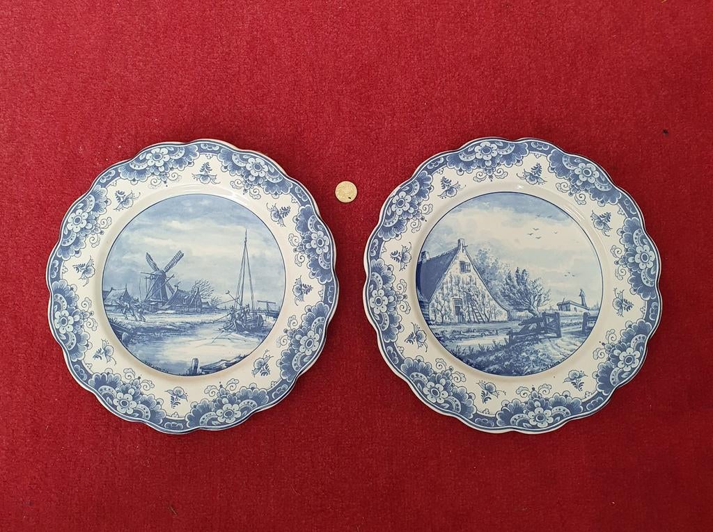 Twee prachtige wandborden, Ophalen of Verzenden